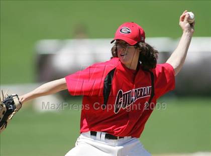 Thumbnail 2 in Guilderland vs. LaSalle Institute (Clarkstown Wood Bat tourney final) photogallery.