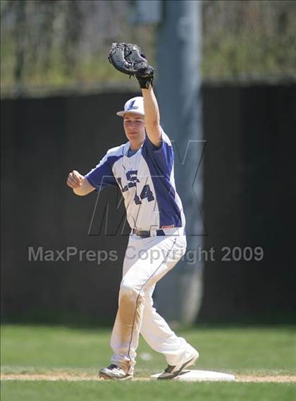 Thumbnail 1 in Guilderland vs. LaSalle Institute (Clarkstown Wood Bat tourney final) photogallery.