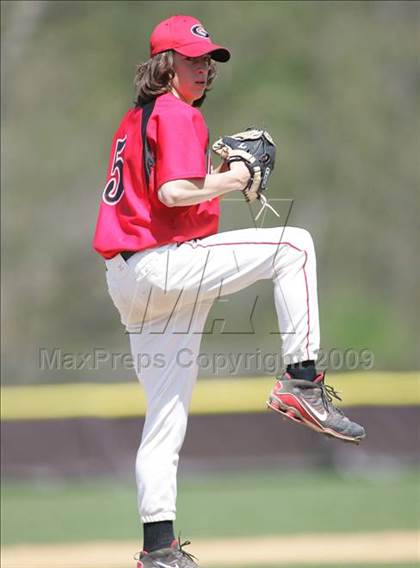 Thumbnail 2 in Guilderland vs. LaSalle Institute (Clarkstown Wood Bat tourney final) photogallery.