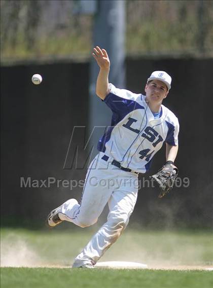 Thumbnail 2 in Guilderland vs. LaSalle Institute (Clarkstown Wood Bat tourney final) photogallery.