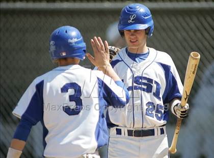 Thumbnail 2 in Guilderland vs. LaSalle Institute (Clarkstown Wood Bat tourney final) photogallery.