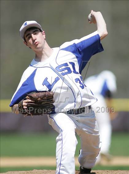 Thumbnail 3 in Guilderland vs. LaSalle Institute (Clarkstown Wood Bat tourney final) photogallery.
