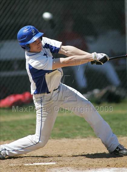 Thumbnail 2 in Guilderland vs. LaSalle Institute (Clarkstown Wood Bat tourney final) photogallery.