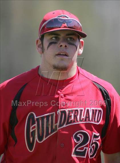Thumbnail 3 in Guilderland vs. LaSalle Institute (Clarkstown Wood Bat tourney final) photogallery.