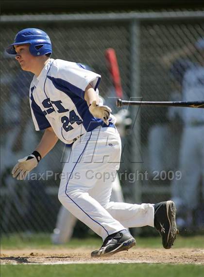 Thumbnail 2 in Guilderland vs. LaSalle Institute (Clarkstown Wood Bat tourney final) photogallery.