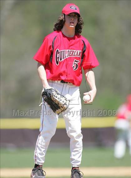 Thumbnail 3 in Guilderland vs. LaSalle Institute (Clarkstown Wood Bat tourney final) photogallery.