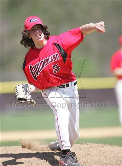 Thumbnail 2 in Guilderland vs. LaSalle Institute (Clarkstown Wood Bat tourney final) photogallery.