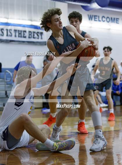 Thumbnail 2 in Celina vs. Coram Deo Academy (Krum Invitational) photogallery.
