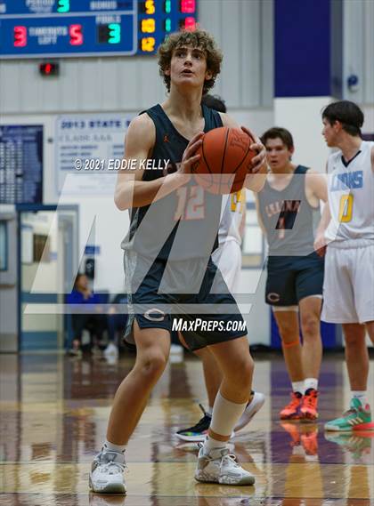 Thumbnail 2 in Celina vs. Coram Deo Academy (Krum Invitational) photogallery.
