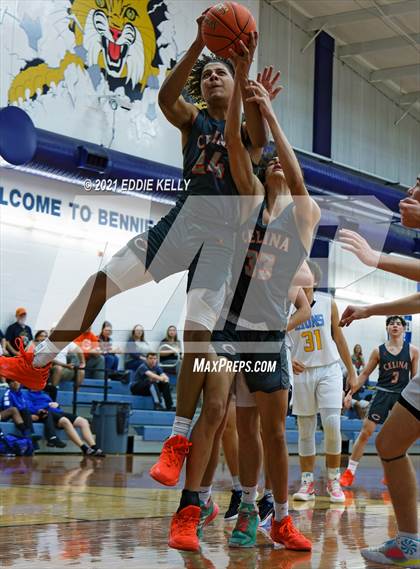 Thumbnail 3 in Celina vs. Coram Deo Academy (Krum Invitational) photogallery.
