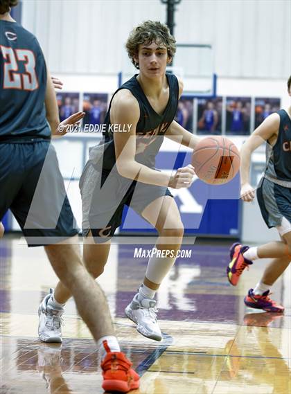 Thumbnail 2 in Celina vs. Coram Deo Academy (Krum Invitational) photogallery.
