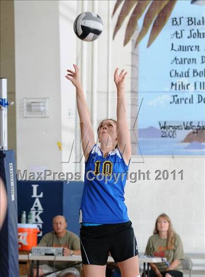 Thumbnail 2 in Lake Mead Academy vs Pahranagat Valley (Lake Mead Fall Classic) photogallery.