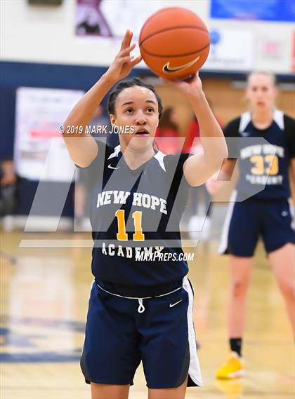 Thumbnail 1 in Centennial vs. New Hope Academy(Nike Tournament of Champions)  photogallery.