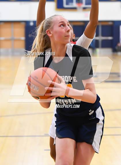 Thumbnail 1 in Centennial vs. New Hope Academy(Nike Tournament of Champions)  photogallery.
