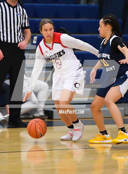 Thumbnail 2 in Centennial vs. New Hope Academy(Nike Tournament of Champions)  photogallery.