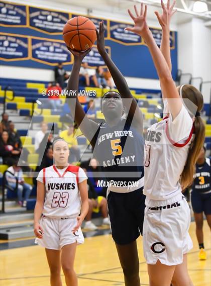 Thumbnail 1 in Centennial vs. New Hope Academy(Nike Tournament of Champions)  photogallery.