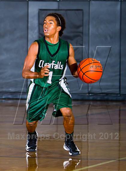 Thumbnail 3 in Dobie vs. Clear Falls (McDonald's Texas Invitational) photogallery.