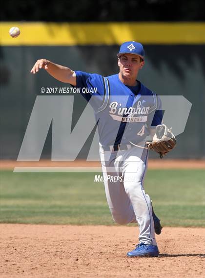 Thumbnail 3 in IMG Academy vs. Bingham (DeMarini National Classic) photogallery.