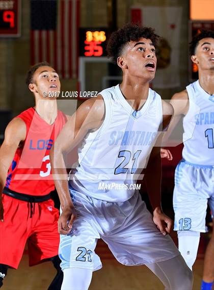 Thumbnail 2 in Los Alamitos vs. Villa Park (Nike Extravaganza) photogallery.