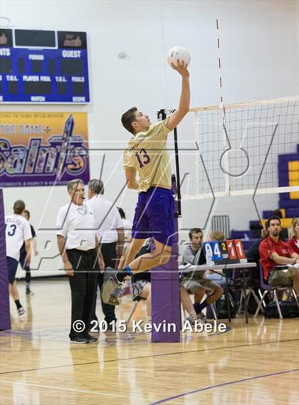 Thumbnail 3 in Sahuaro vs Notre Dame Prep (Notre Dame Prep Invitational) photogallery.