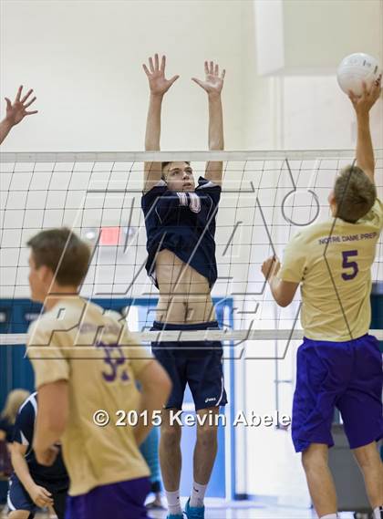 Thumbnail 2 in Sahuaro vs Notre Dame Prep (Notre Dame Prep Invitational) photogallery.