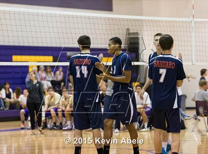 Thumbnail 3 in Sahuaro vs Notre Dame Prep (Notre Dame Prep Invitational) photogallery.