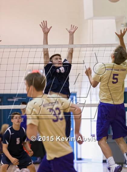 Thumbnail 1 in Sahuaro vs Notre Dame Prep (Notre Dame Prep Invitational) photogallery.