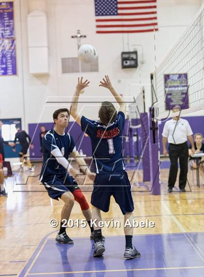 Thumbnail 2 in Sahuaro vs Notre Dame Prep (Notre Dame Prep Invitational) photogallery.