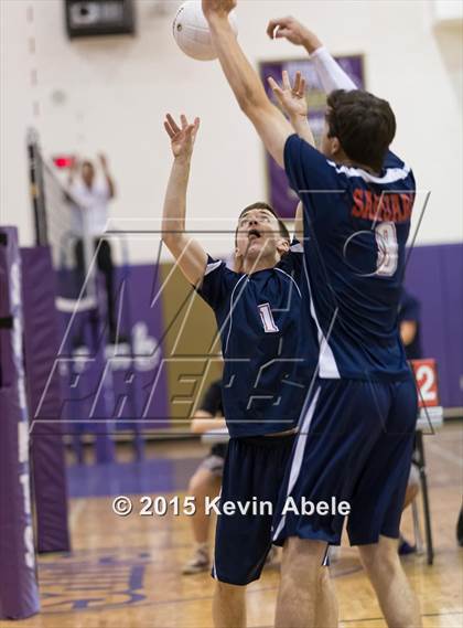 Thumbnail 2 in Sahuaro vs Notre Dame Prep (Notre Dame Prep Invitational) photogallery.