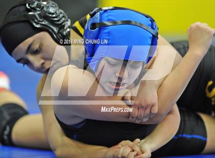 Thumbnail 3 in Capistrano Valley vs. Cathedral City (Lady Big Kat Invitational) photogallery.