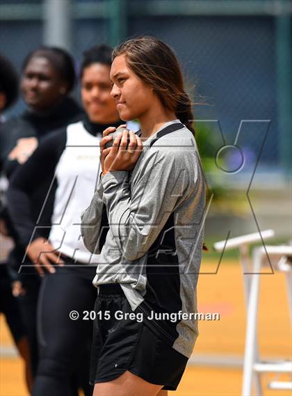 Thumbnail 1 in CIF NCS Masters Track and Field Championships (Girls Shot Put) photogallery.