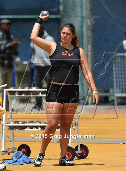 Thumbnail 1 in CIF NCS Masters Track and Field Championships (Girls Shot Put) photogallery.