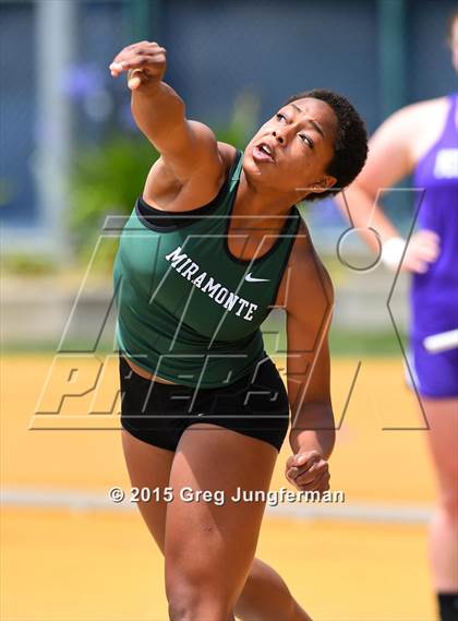 Thumbnail 1 in CIF NCS Masters Track and Field Championships (Girls Shot Put) photogallery.