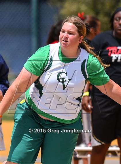 Thumbnail 3 in CIF NCS Masters Track and Field Championships (Girls Shot Put) photogallery.