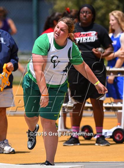 Thumbnail 1 in CIF NCS Masters Track and Field Championships (Girls Shot Put) photogallery.