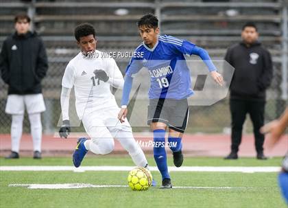 Thumbnail 3 in El Camino Real vs. Palisades (CIF LACS Playoffs) photogallery.