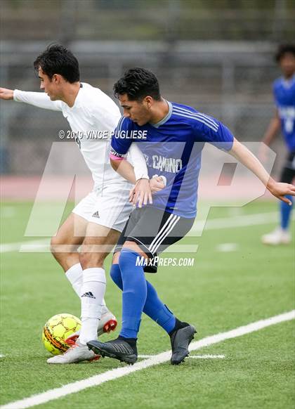 Thumbnail 1 in El Camino Real vs. Palisades (CIF LACS Playoffs) photogallery.