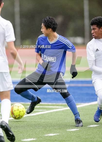 Thumbnail 3 in El Camino Real vs. Palisades (CIF LACS Playoffs) photogallery.