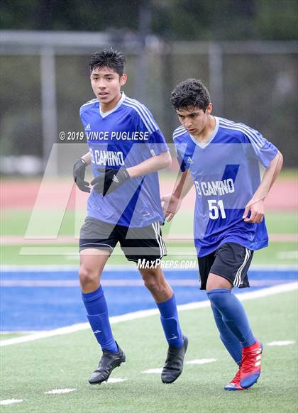 Thumbnail 3 in El Camino Real vs. Palisades (CIF LACS Playoffs) photogallery.
