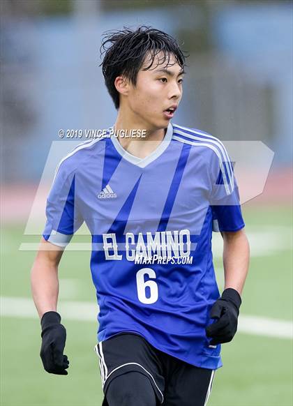 Thumbnail 1 in El Camino Real vs. Palisades (CIF LACS Playoffs) photogallery.