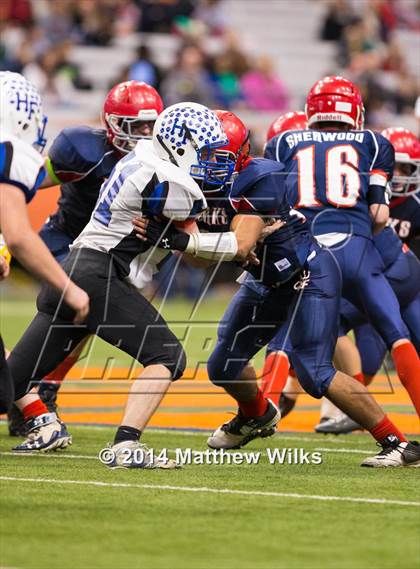 Thumbnail 3 in Hoosick Falls vs. Chenango Forks (NYSPHSAA Class C Final) photogallery.