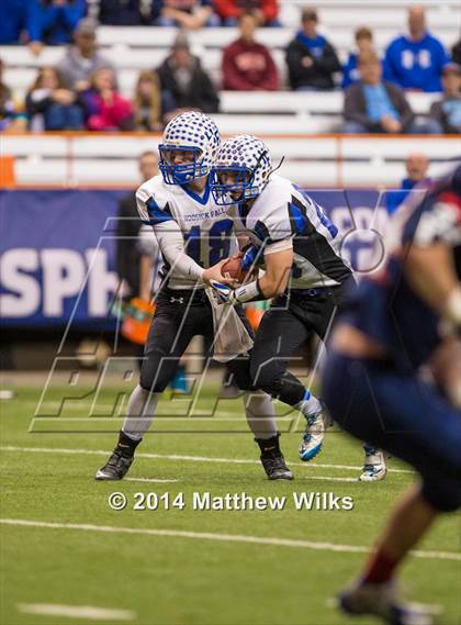 Thumbnail 1 in Hoosick Falls vs. Chenango Forks (NYSPHSAA Class C Final) photogallery.