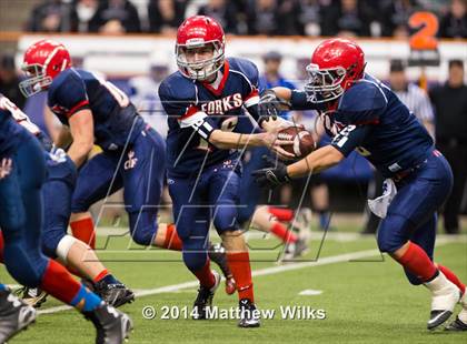 Thumbnail 3 in Hoosick Falls vs. Chenango Forks (NYSPHSAA Class C Final) photogallery.
