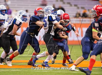 Thumbnail 2 in Hoosick Falls vs. Chenango Forks (NYSPHSAA Class C Final) photogallery.