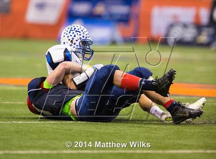 Thumbnail 2 in Hoosick Falls vs. Chenango Forks (NYSPHSAA Class C Final) photogallery.