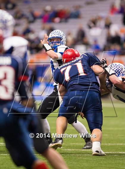 Thumbnail 1 in Hoosick Falls vs. Chenango Forks (NYSPHSAA Class C Final) photogallery.