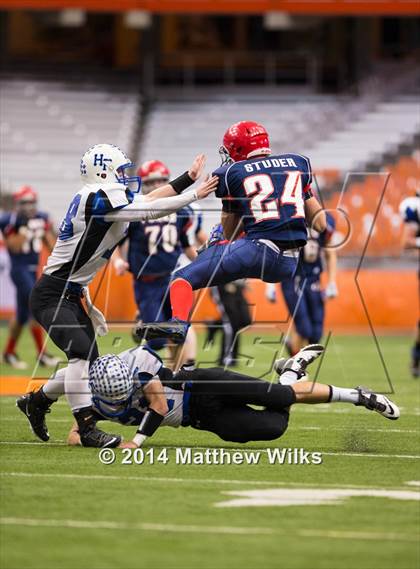 Thumbnail 3 in Hoosick Falls vs. Chenango Forks (NYSPHSAA Class C Final) photogallery.