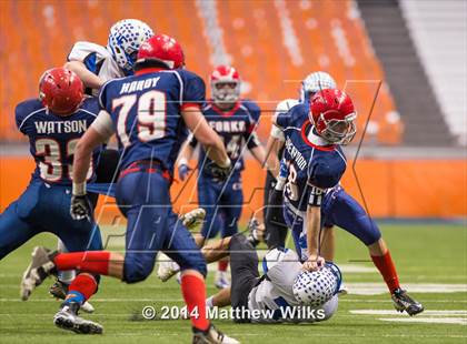 Thumbnail 2 in Hoosick Falls vs. Chenango Forks (NYSPHSAA Class C Final) photogallery.