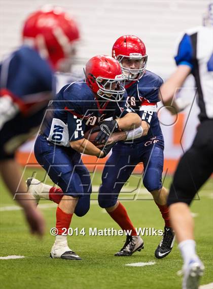 Thumbnail 1 in Hoosick Falls vs. Chenango Forks (NYSPHSAA Class C Final) photogallery.