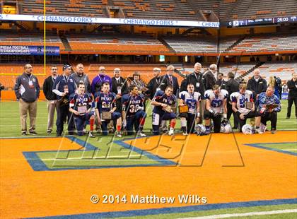 Thumbnail 1 in Hoosick Falls vs. Chenango Forks (NYSPHSAA Class C Final) photogallery.